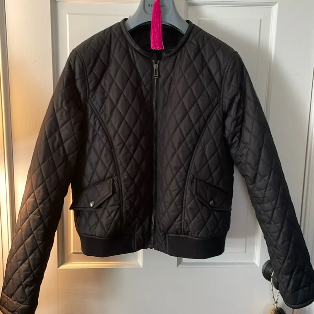 NWOT Belataff quilted bomber jacket CLASSIC COOL 44 💋 - Picture 1 of 6